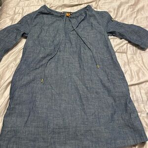 Tory Burch Blue Tunic Top